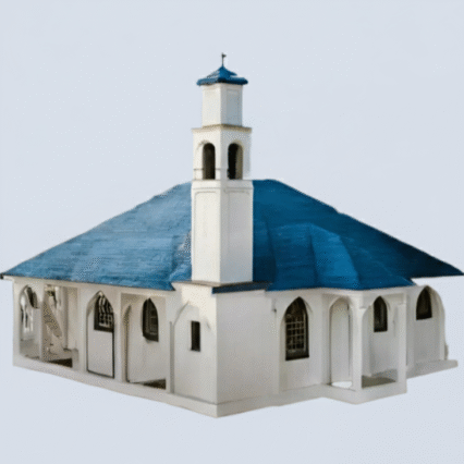 Building Zinc Roof Mosque in togo