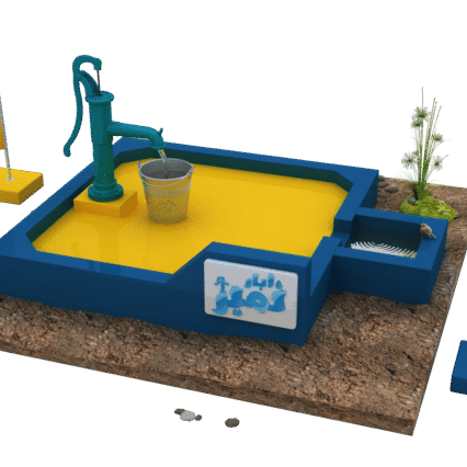 بئر سطحي يدوي