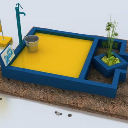 بئر سطحي يدوي