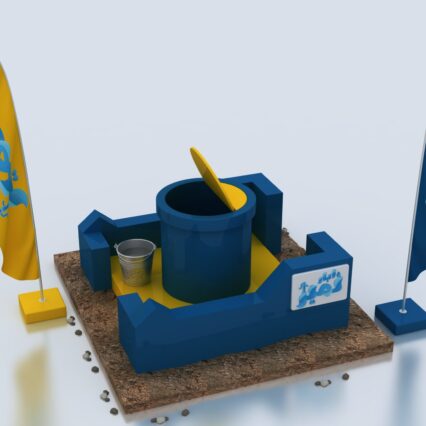 Deep Surface Well with Bucket and Cover